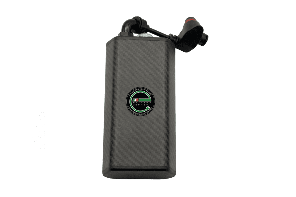 nuovo range extender "hexagon 385" 5.5ah 285wh trek per motori tq